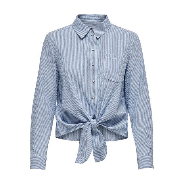 Only Onllecey ls stripe knot dnm shirt 15195910 large