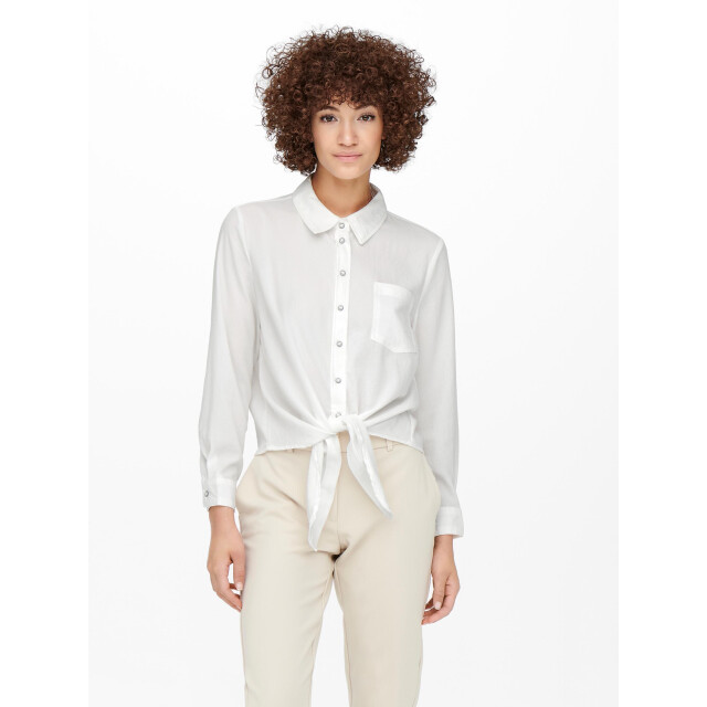 Only Onllecey ls stripe knot dnm shirt 15195910 large