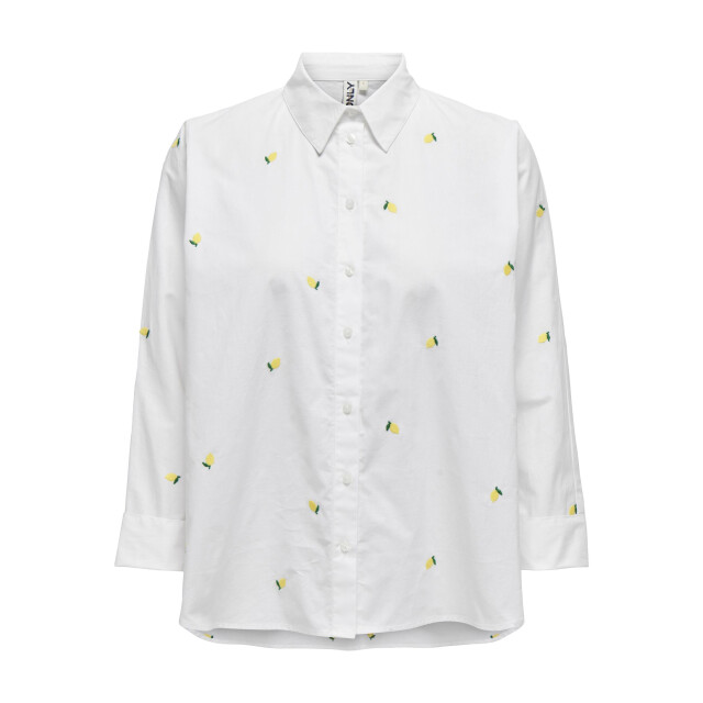 Only Onlnew lina grace ls emb shirt noos 15283743 large