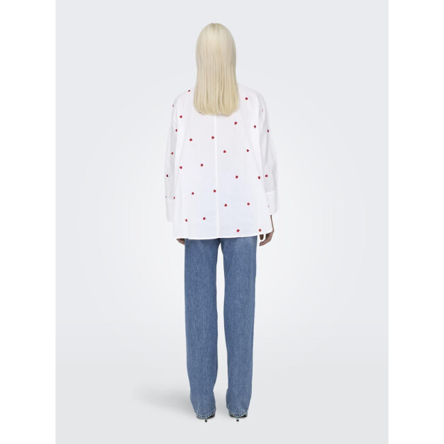 Only Onlnew lina grace ls emb shirt noos 15283743 large