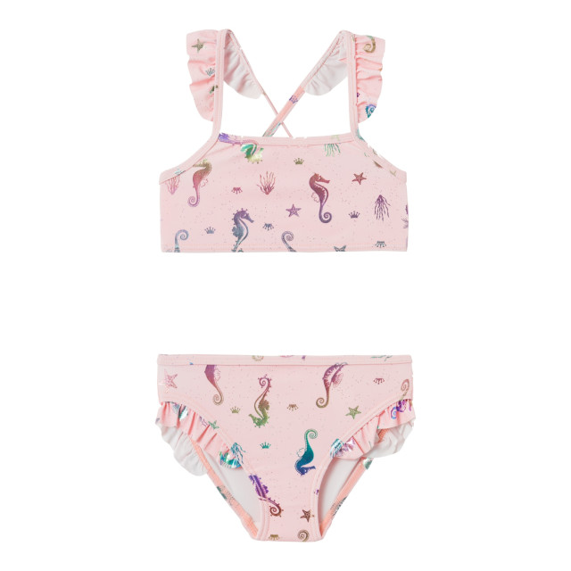 Name It Meisjes bikiniset kinderen nmfzamar zeepaardprint 13226741-Roze large