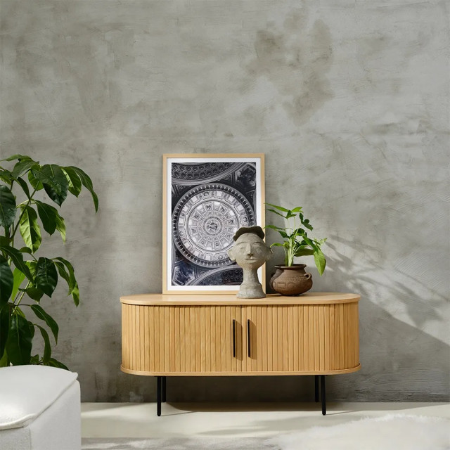 Olivine Lenn houten tv meubel naturel 120 x 40 cm 2272912 large