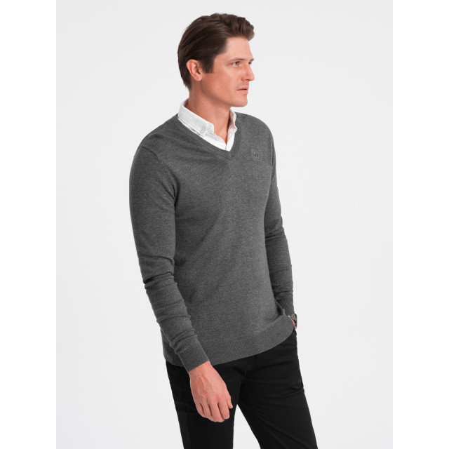 Ombre Trui heren vaste overhemd kraag - civita 0102-GREY large