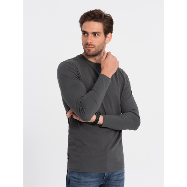 Ombre Longsleeve heren antraciet udine OM-0106-V6 large