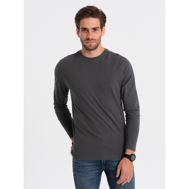 Ombre Longsleeve heren antraciet udine OM-0106-V6 large