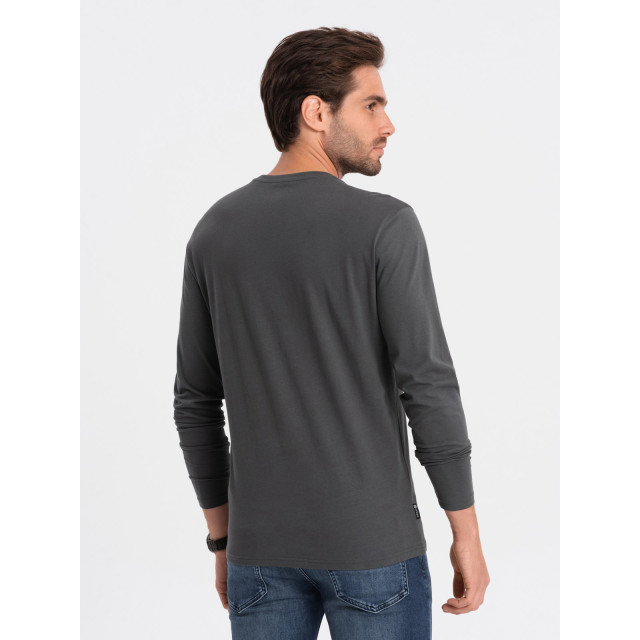 Ombre Longsleeve heren antraciet udine OM-0106-V6 large