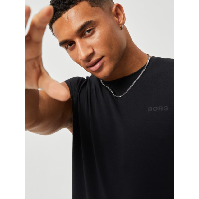 Björn Borg Lyocell blend sleeveless t-shirt 10002990-bk001 Bjorn Borg Lyocell Blend Sleeveless T-Shirt 10002990-bk001 large