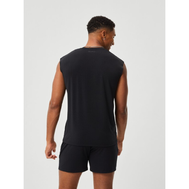 Björn Borg Lyocell blend sleeveless t-shirt 10002990-bk001 Bjorn Borg Lyocell Blend Sleeveless T-Shirt 10002990-bk001 large
