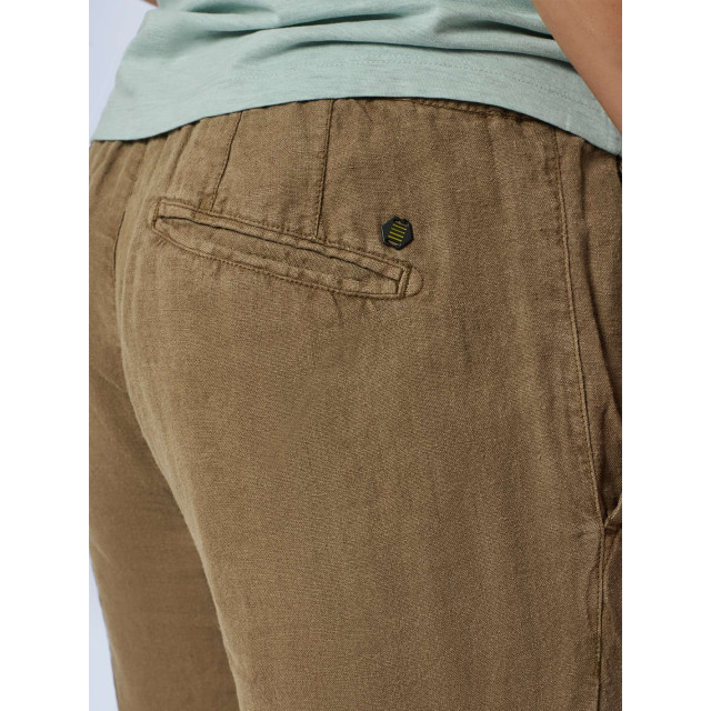 No Excess Broek linnen garment dyed almond 237140311-147 large