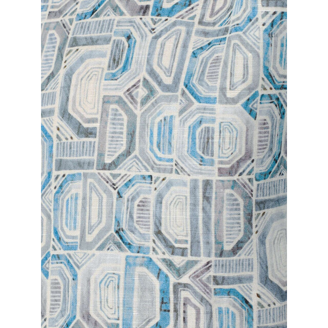 No Excess Overhemd korte mouw met print allover aqua 23440307-036 large