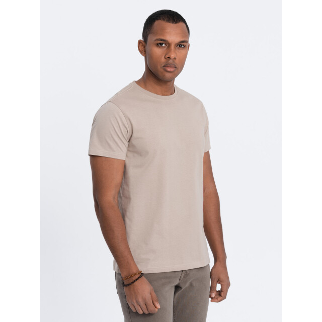 Ombre T-shirt heren warm grijs vidalgo OM-0146-7 large