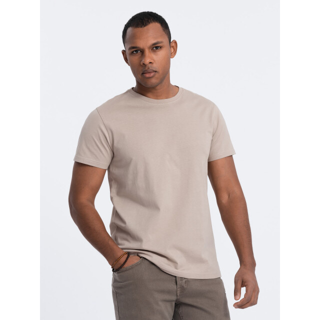 Ombre T-shirt heren warm grijs vidalgo OM-0146-7 large