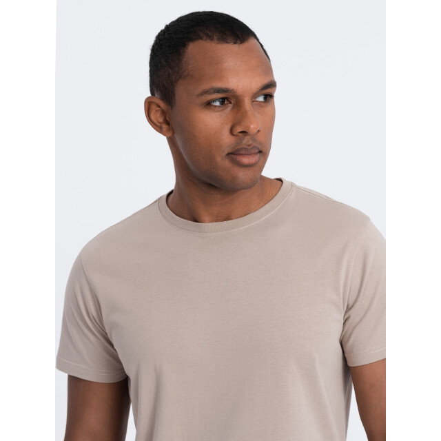Ombre T-shirt heren warm grijs vidalgo OM-0146-7 large