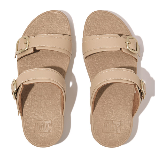 FitFlop Lulu adjustable slide leather ES7 large