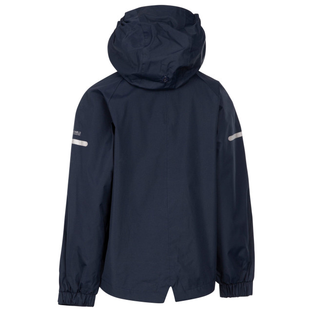 Trespass Bluster waterdichte jas voor kinderen/kinderen UTTP6437_navy large