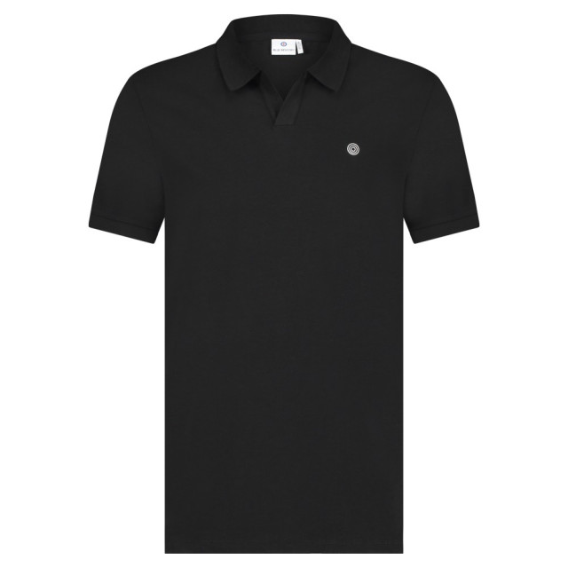 Blue Industry Luxe basic v-hals polo KBIS24-M38 large