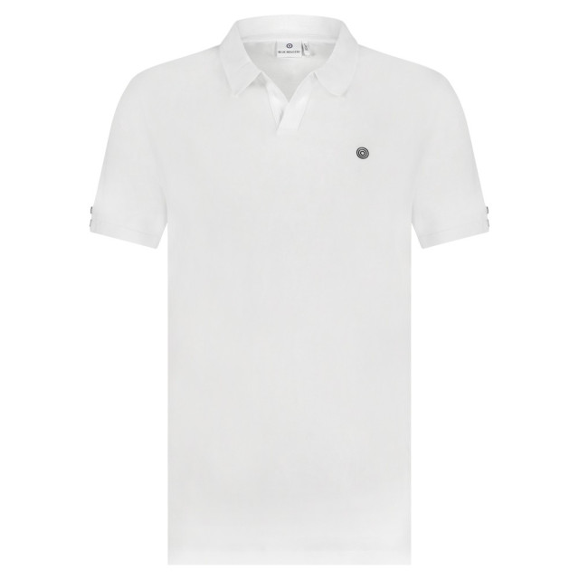 Blue Industry Luxe basic v-hals polo KBIS24-M38 large