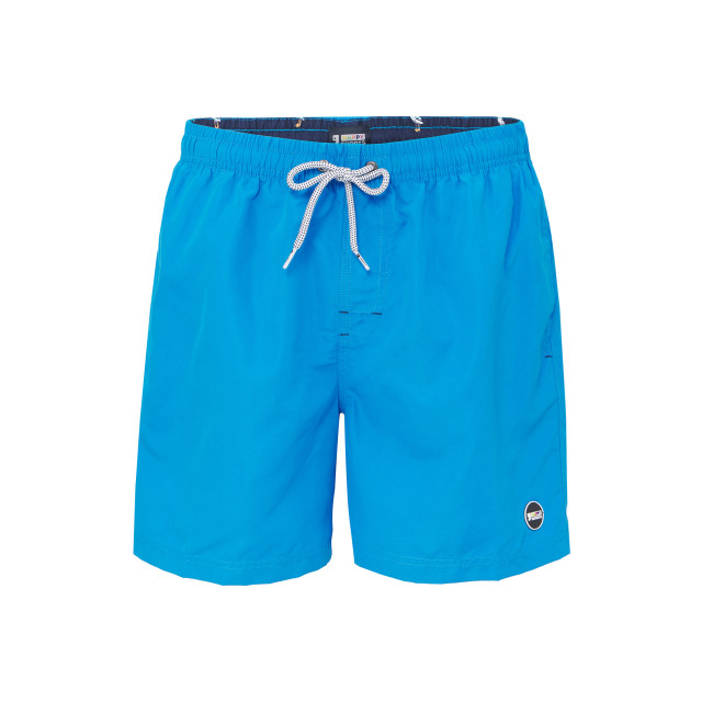 Happy Shorts Heren zwemshort effen blauw HS-SW-1013 large