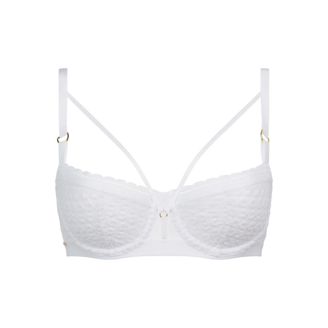 Chantelle Monogram half-cup balcony bra C11ZM5 large