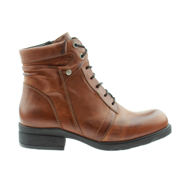 Wolky 02629 Center XW Softy Wax Enkellaarzen Cognac 02629 Center XW Softy Wax large