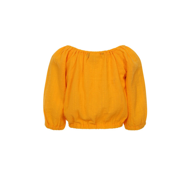 Looxs Revolution Cropped zomer top yellow voor meisjes in de kleur 2413-5179-411 large