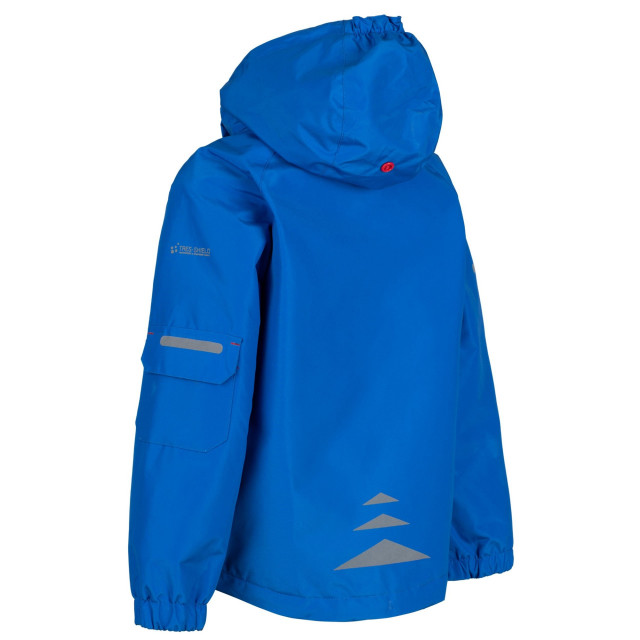 Trespass Desic tp50 waterdichte jas voor kinderen/kinderen UTTP6327_blue large
