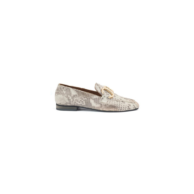 Babouche Loafers met snake print loafer met slangenprint large