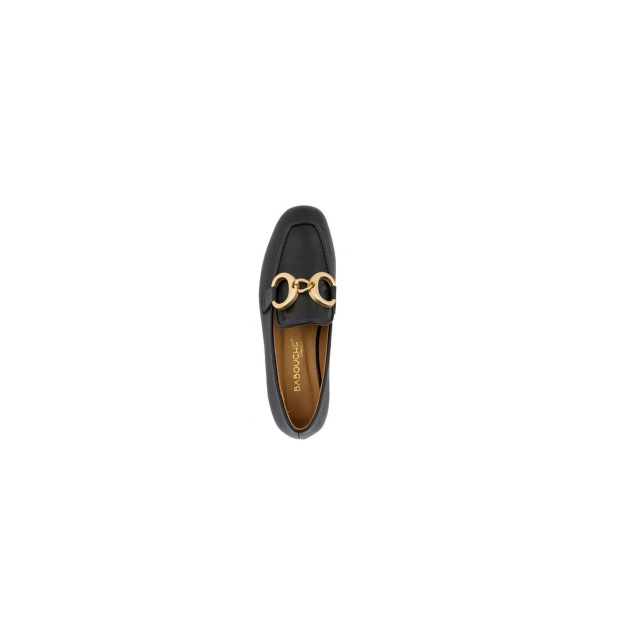 Babouche Leren loafer met goudkleurig detail G-julia large