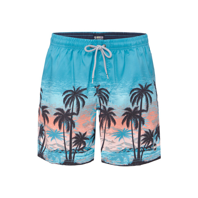 Happy Shorts Heren zwemshort strand palmbomen print HS-SW-1000 large