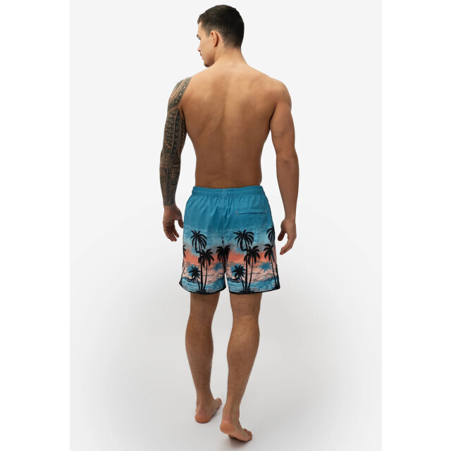 Happy Shorts Heren zwemshort strand palmbomen print HS-SW-1000 large