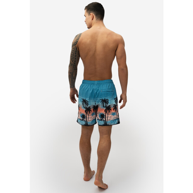 Happy Shorts Heren zwemshort strand palmbomen print HS-SW-1000 large