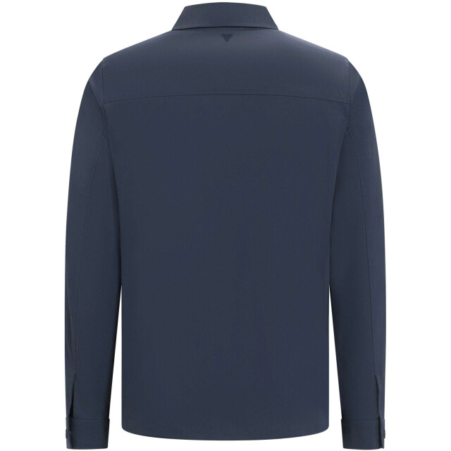 Pure Path Regular fit overshirt navy 24010207-07 large