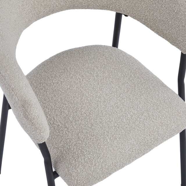 Multifurn 2x eetkamerstoel ava bouclé (set van 2) 2878685 large