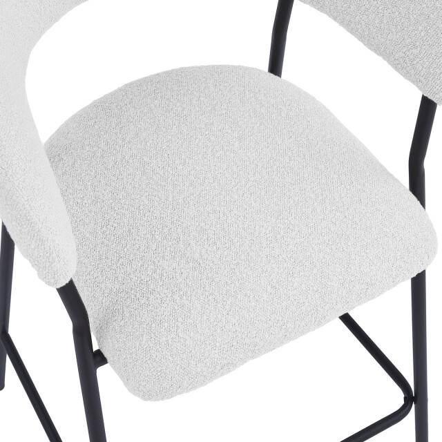 Multifurn 2x barkruk ava bouclé ivoor (set van 2) 2878697 large