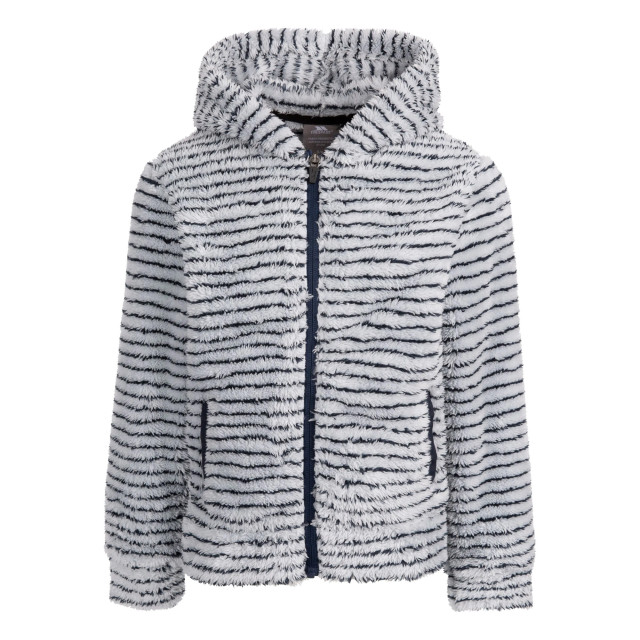 Trespass Kinder/kinder fleece jas met prachtige streep UTTP6070_navy large