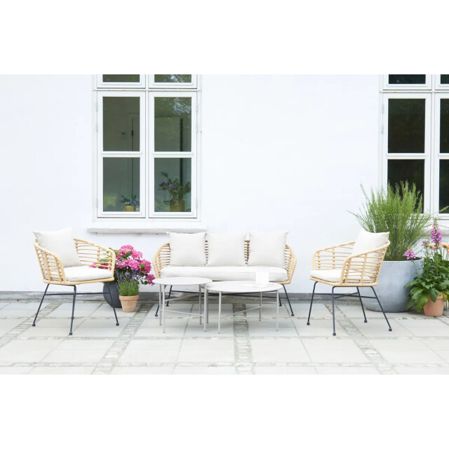 Lisomme Mila metalen tuin salontafel Ø 70 cm 2027989 large
