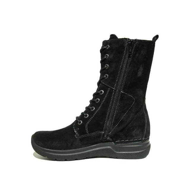 Wolky 06613 Zigzag Liverpool suede Veterschoenen Zwart 06613 Zigzag Liverpool suede large