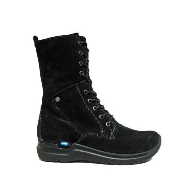 Wolky 06613 Zigzag Liverpool suede Veterschoenen Zwart 06613 Zigzag Liverpool suede large