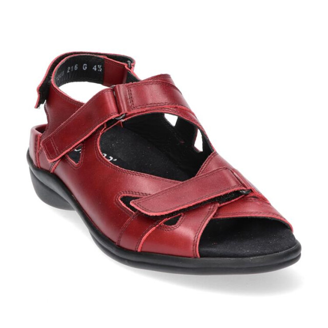 Durea 7258 wijdte H Sandalen Rood 7258 wijdte H large