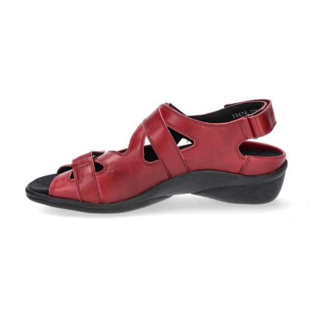 Durea 7258 wijdte H Sandalen Rood 7258 wijdte H large
