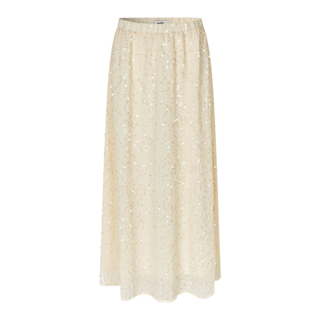 mbyM Lange rok met pailletten nia Beige lange rok met pailletten Nia  large