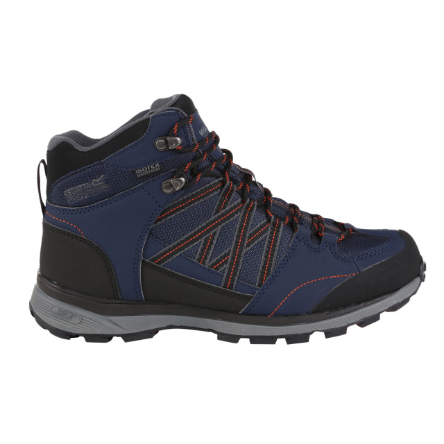 Regatta Heren samaris mid ii wandelschoenen UTRG3275_navyburntsalmon large