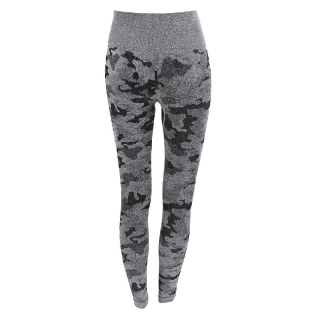 Legend Sports Dames sportlegging camo black Y4710010GRAY LEGGINGSL large