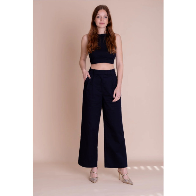 FRNCH Donker pantalon albane Donkerblauwe pantalon Albane  large