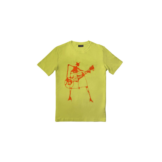 Mascolori Easton davy t-shirt Easton Davy T-shirt Yellow large