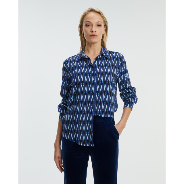 Paz Torras Blouse azul Paz Torras Blouse Azul large