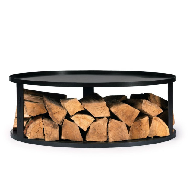 CookKing Round fire bowl base with wood storage 82 cm 2881979 large