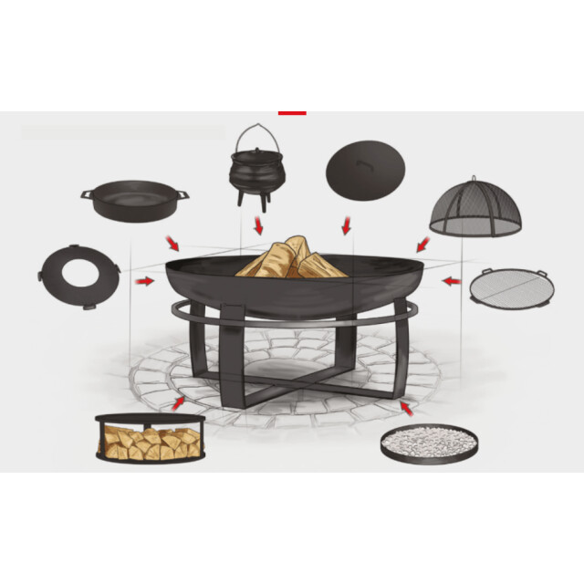 CookKing 60 cm fire bowl “viking” 2881904 large