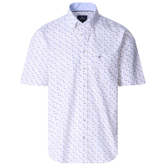 Campbell Classic casual overhemd met korte mouwen 089018-001-XXXL large