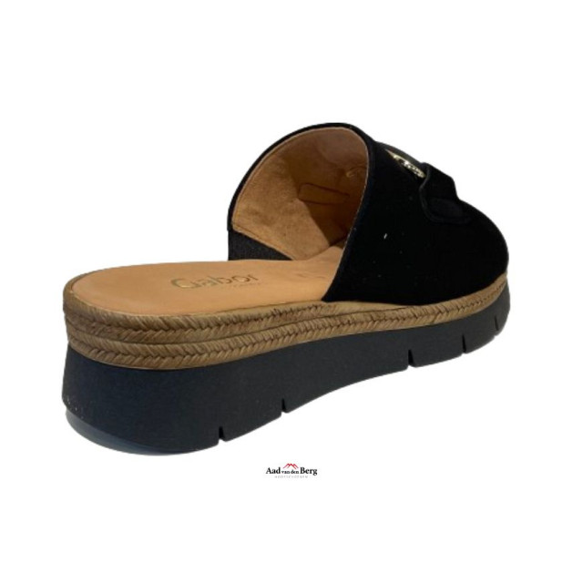 Gabor 42.892 Pisa Slippers Zwart 42.892 Pisa large